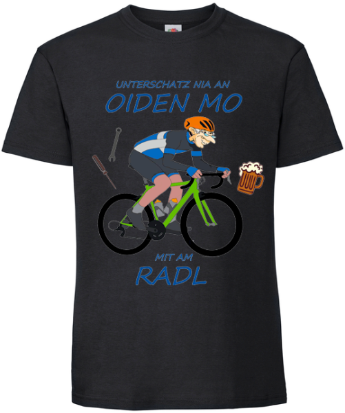 Oida Mo mid am Radl